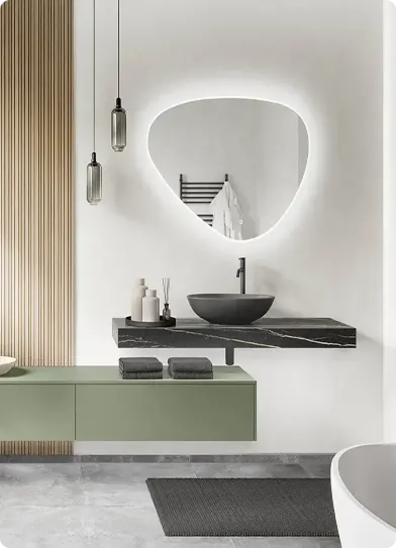 Salle de bain Senso — finition