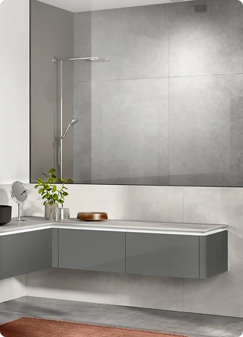 Salle de bain Flash — finition