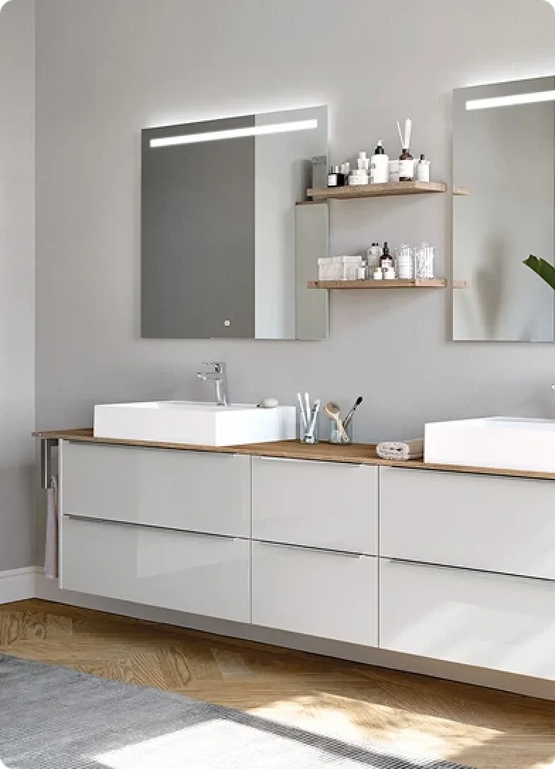 Salle de bain Flash — finition